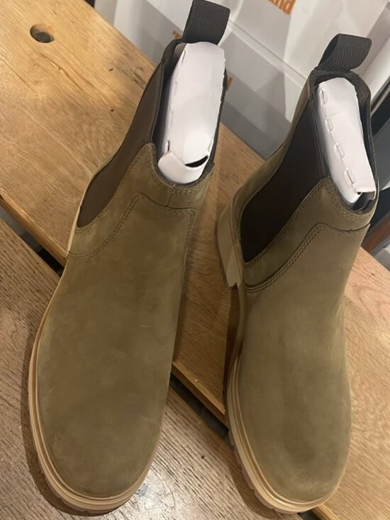 TIMBERLAND Shoes - TIMBERLAND WOMEN'S CARNABY ROW MID CHELSEA BOOT OLIVE A2KC7-EO8 ALL SIZES